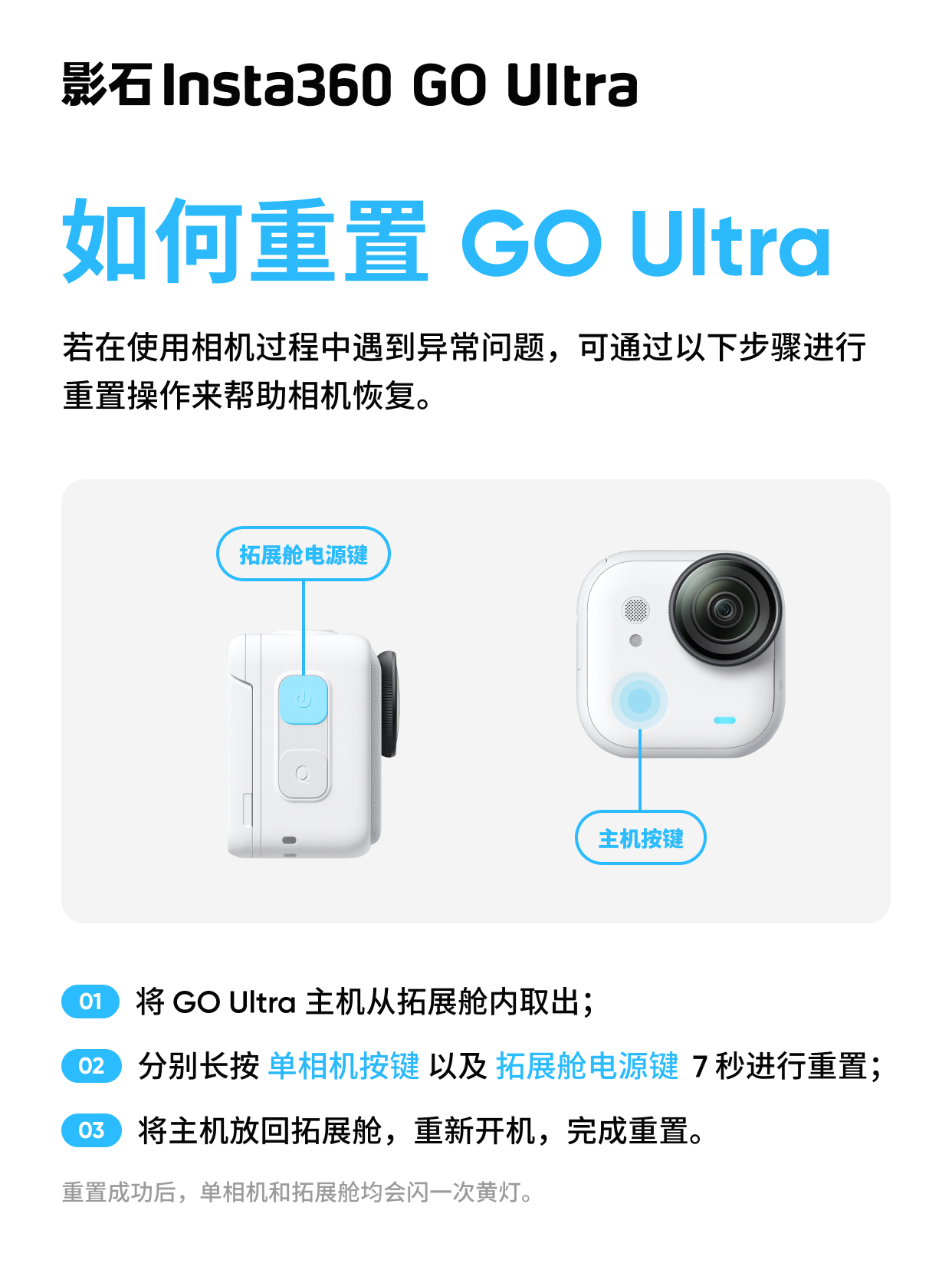 GO Ultra 如何重置