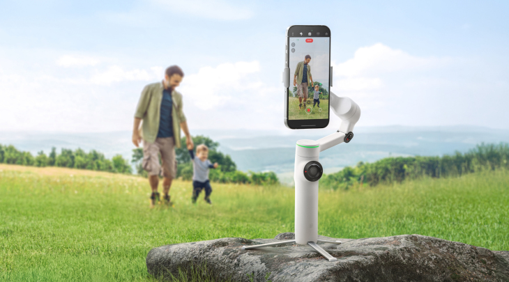 Gimbals für iPhone zum Aufzeichnen von Familienmomenten