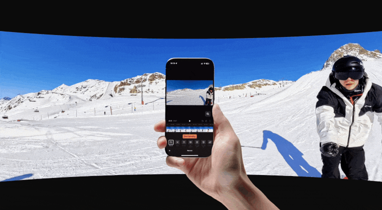 Record Mode in the Insta360 app