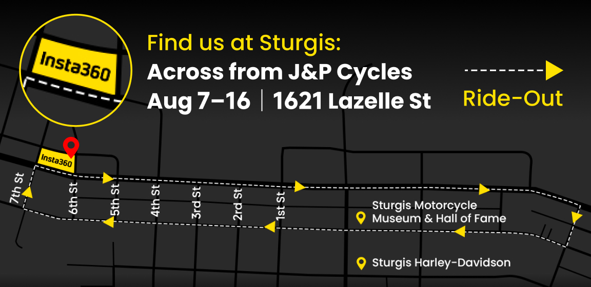 Image showing the map of the 86th Sturgis Motorcycle Rally, which runs August 7 to 16 in South Dakota.