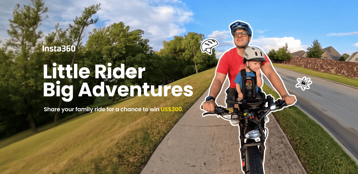 Share Your Insta360 Family Ride Video to Win US$300