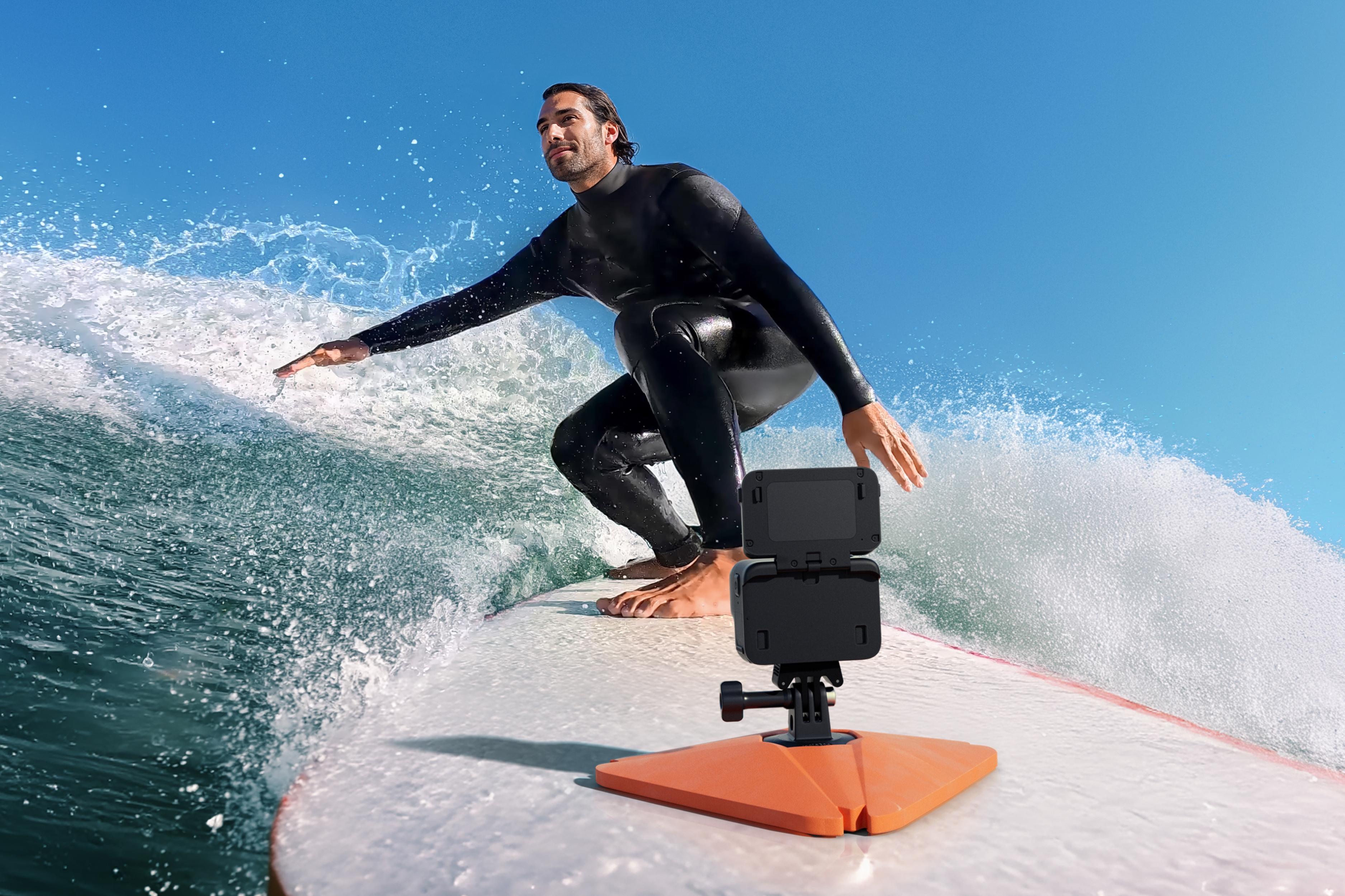 Uchwyt do mocowania Insta360 Ace Pro 2 na desce surfingowej