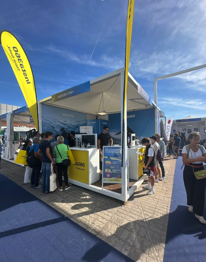 Insta360 al Salone Nautico