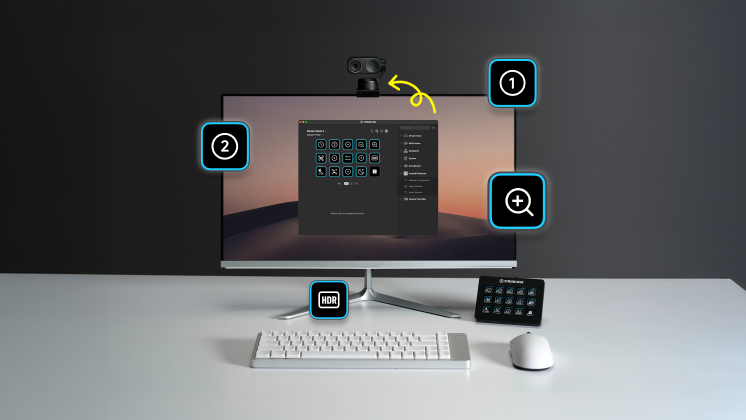 A diagram illustrating a Link 2 Pro with Elgato setup.
