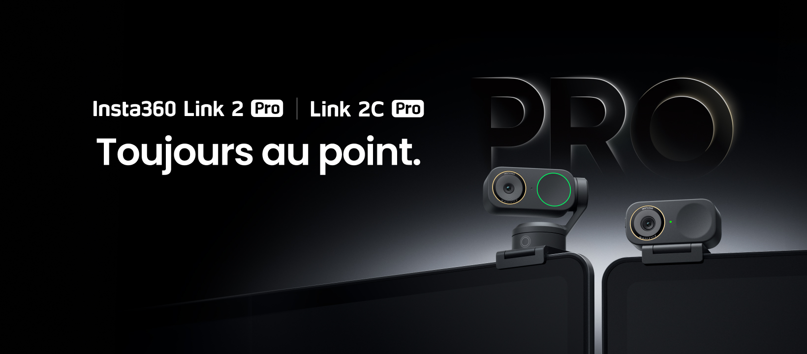 Insta360 Link 2 Pro et 2C Pro : webcams 4K dotées d'IA pour une qualité ...