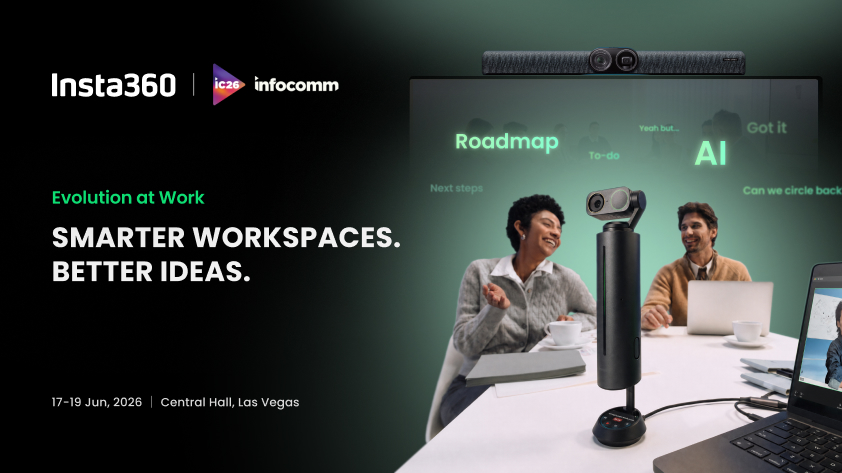 Insta360 Showcases Smarter Collaboration at InfoComm 2026