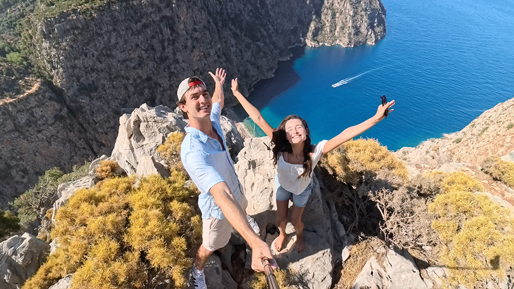 Insta360 Ace Pro 2 used during a backpacking trip