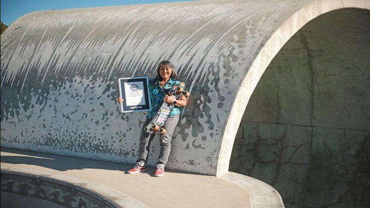 Judi Oyama z certyfikatem Guinness World Records