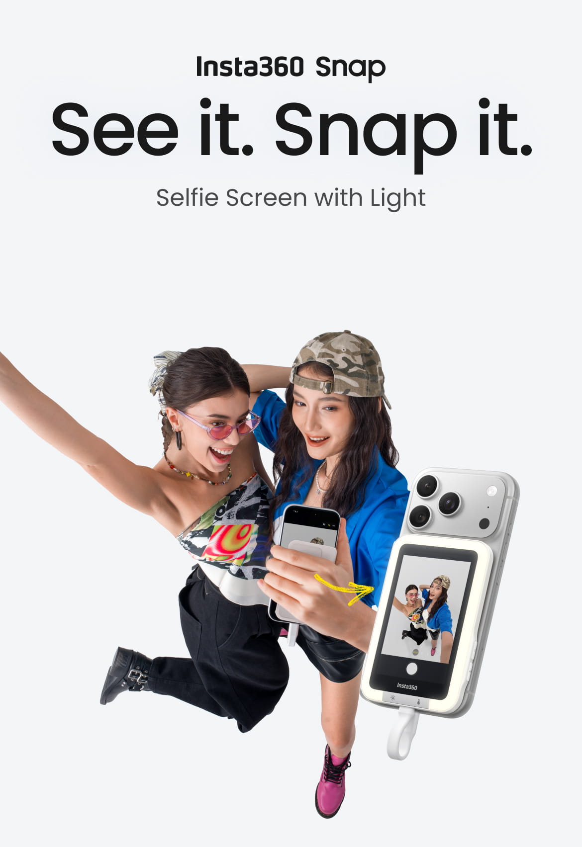 Buy Insta360 Snap Selfie Screen - Insta360 Store