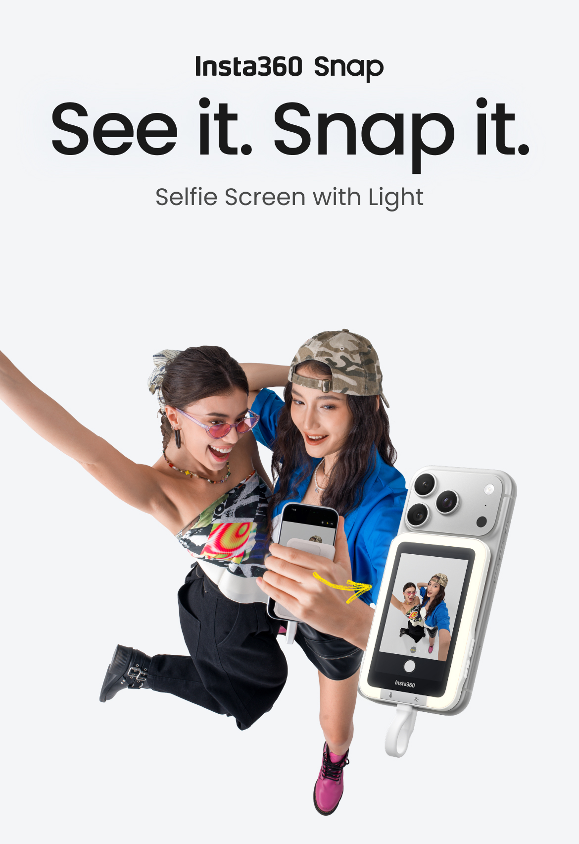 Buy Insta360 Snap Selfie Screen - Insta360 Store