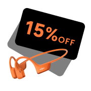 15 % Rabatt auf ausgewählte Shokz Kopfhörermodelle