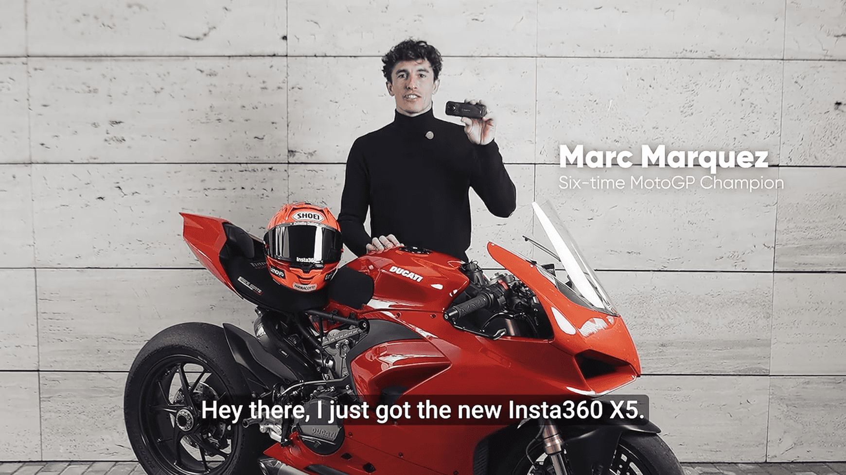 Marc Márquez testimonial
