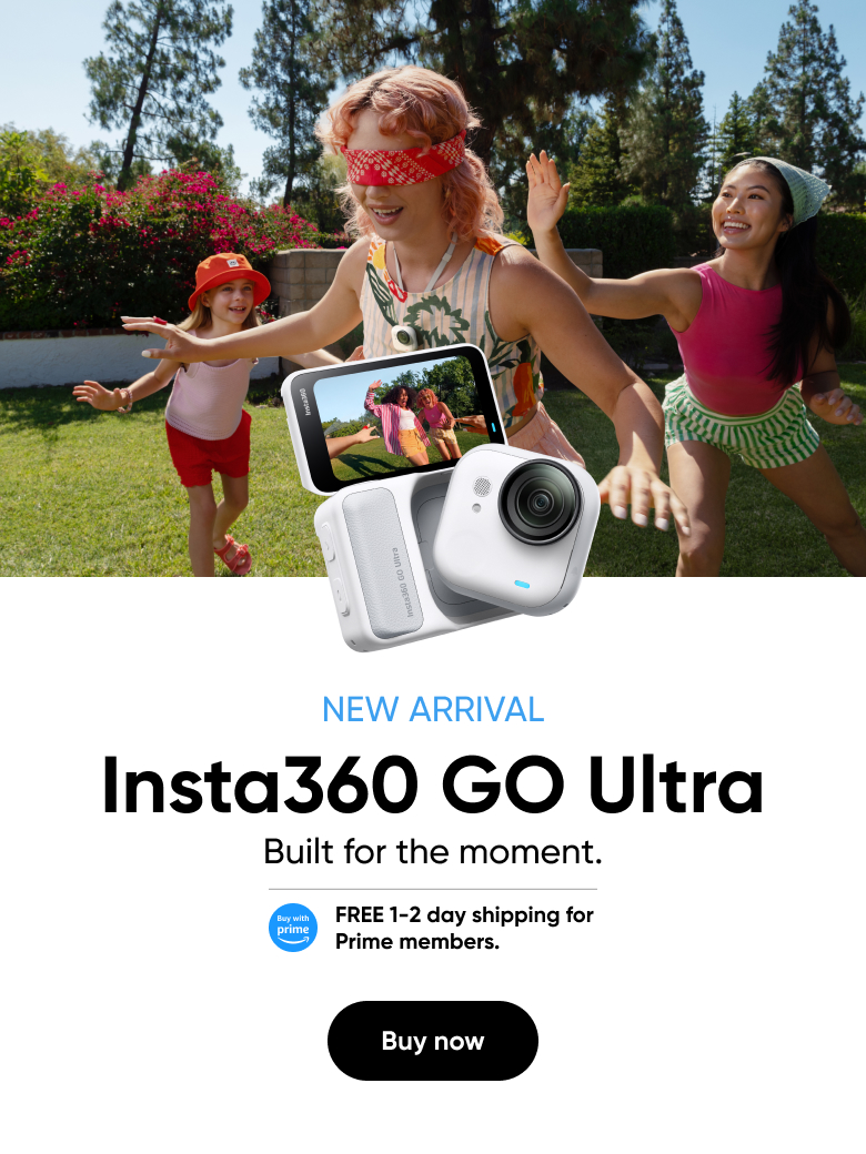 インスタ360 Ace Pro/Aceを購入する - AIアクションカメラ - 優れた画質 - Insta360