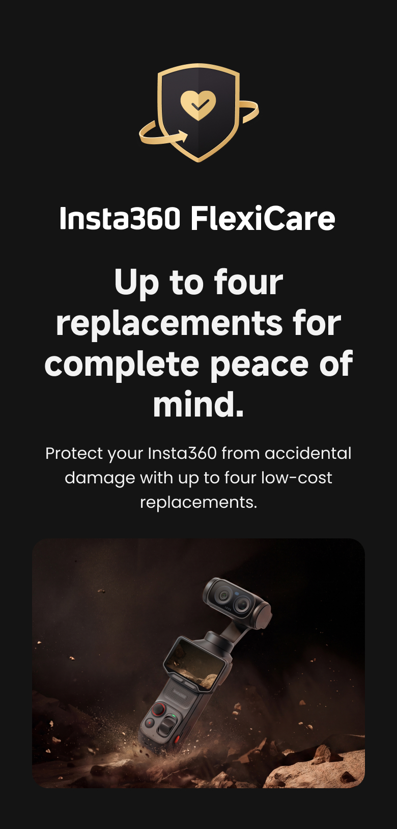 FlexiCare for Luna Ultra | Insta360 Store