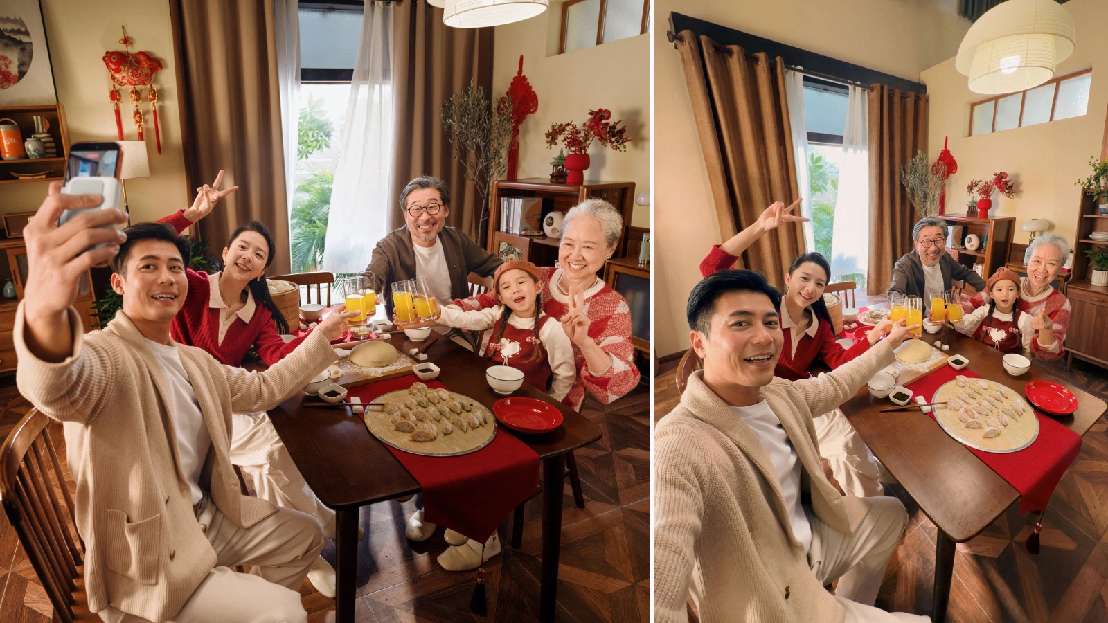 Selfie de grup cu 0.5x