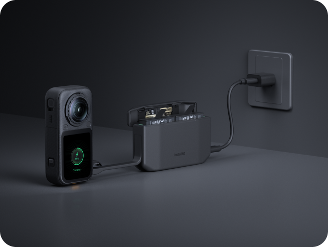 Insta360 X6 急速充電ケース - アクセサリー - Insta360 ストア