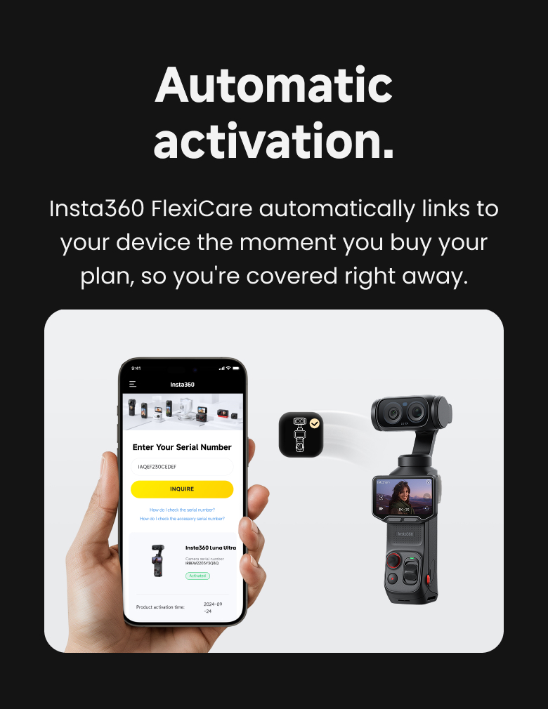 FlexiCare for Luna Ultra | Insta360 Store