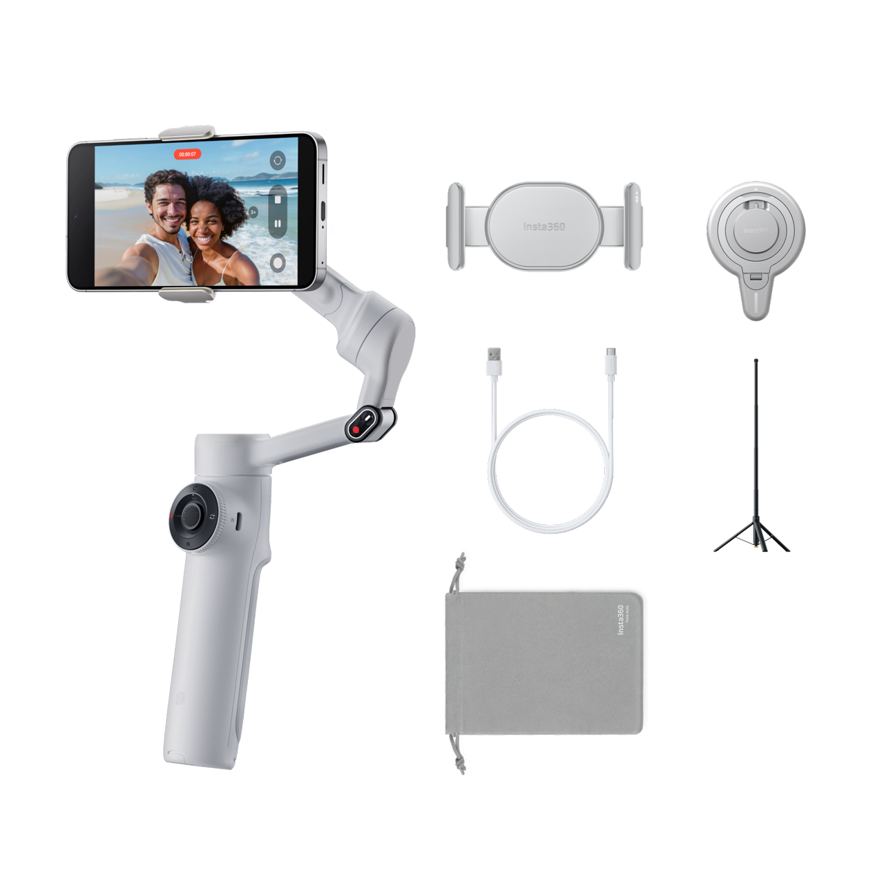 Best Phone Gimbals | Insta360 Flow 2 Series with AI Tracking