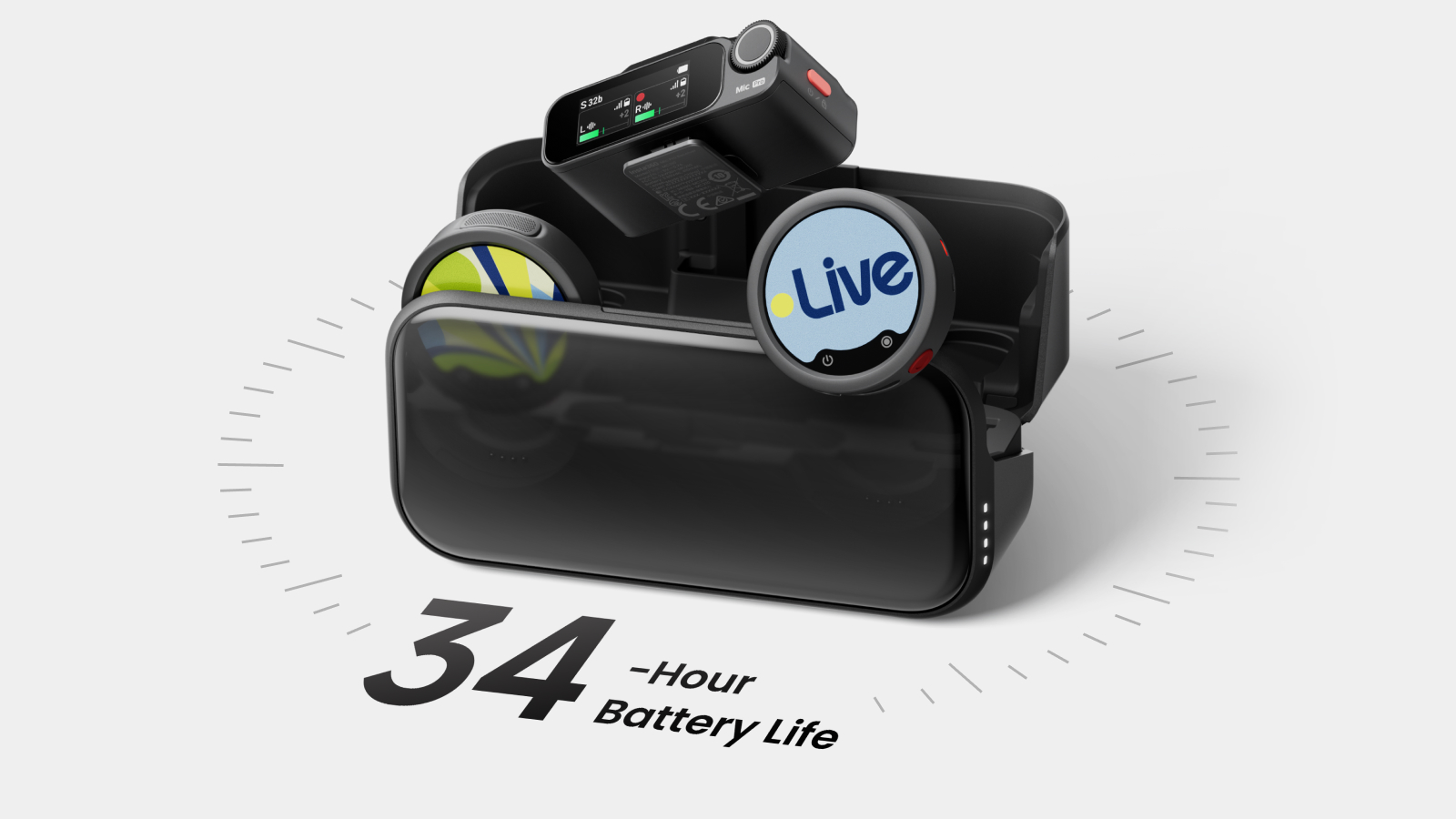 34-Hour Extended Battery