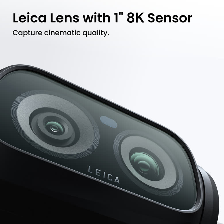 Nagrywanie wideo 8K30 z Dolby Vision - Insta360 Luna Ultra