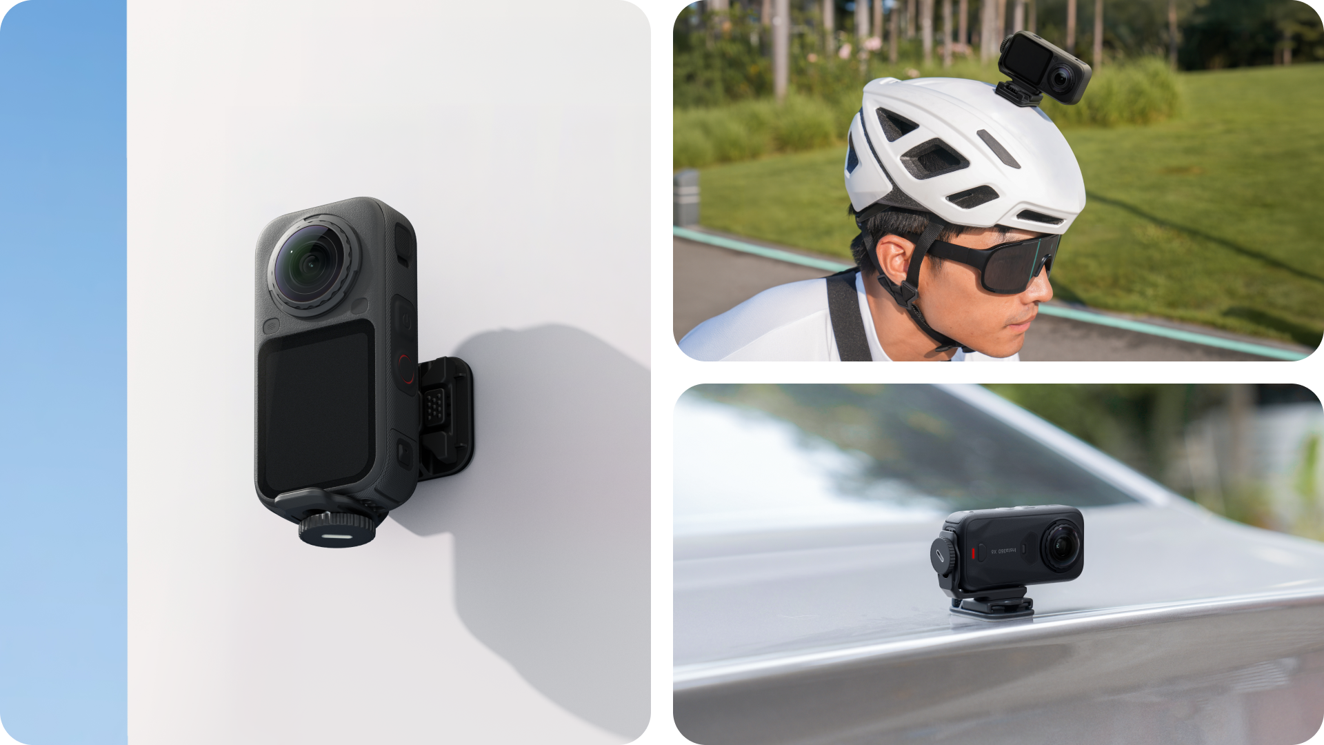 Mount it anywhere, capture any angle.